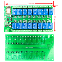 Moduł przekaźników WiFi 16 kanałowy ESP8266 ESP12-F 24V do Arduino